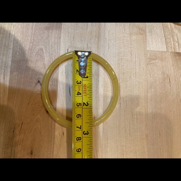 Gifted!!CLOSET CLOSING SALE 3 Glass Bangle bracelets - Picture 8 of 9